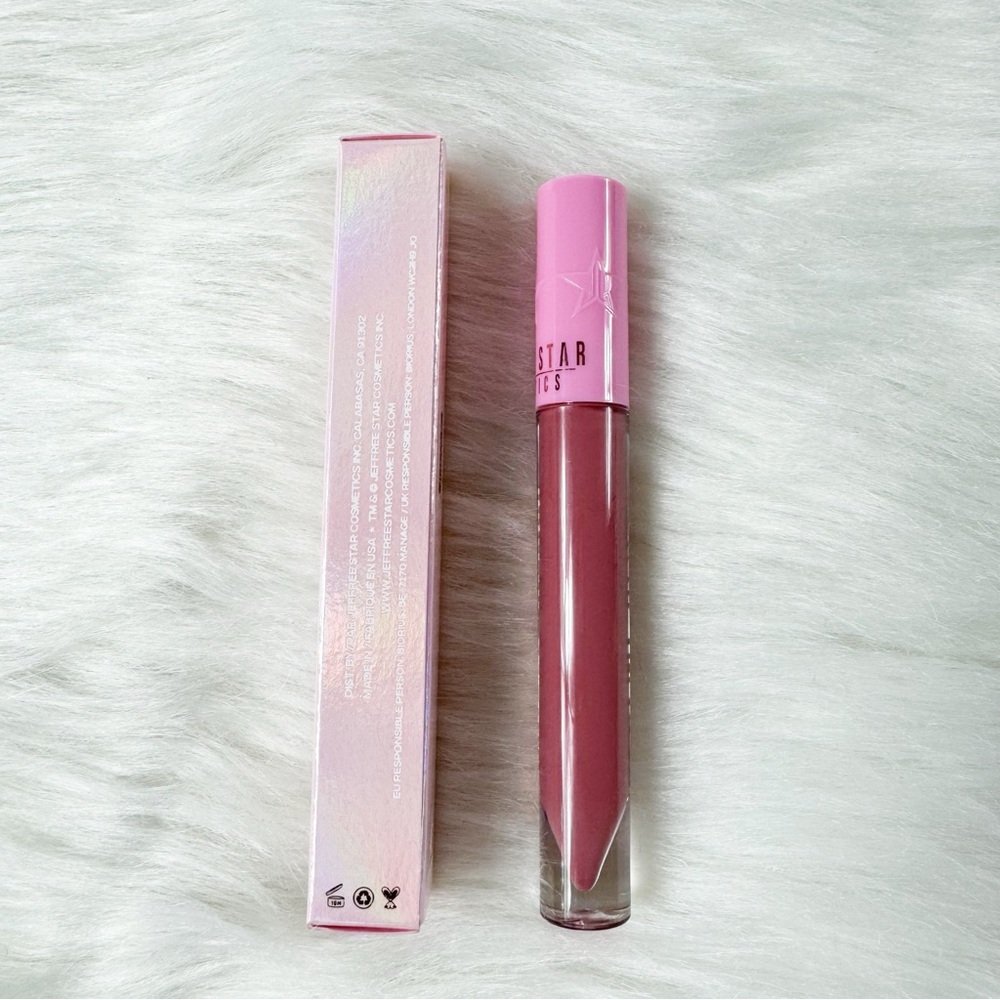 *COOKIE DOUGH FETISH (4 tubes) Nude w/Rose Undertones Jeffree Star SUPREME GLOSS - Picture 8 of 11